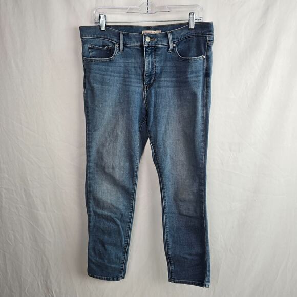 Levi's 312 Shaping Slim Jeans Women's 32 Blue Medium Wash - Picture 1 of 16